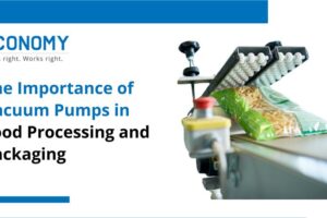 Vacuum pumps in food processing