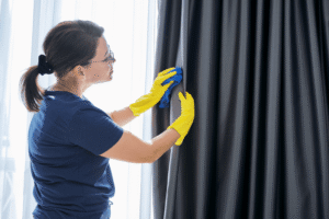 Dry Cleaning Curtains