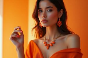 Ignite Your Look: Daring Orange Kyanite Jewelry Magic