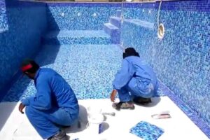 Pool Tile Repair