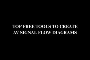 Create AV Signal Flow Diagrams