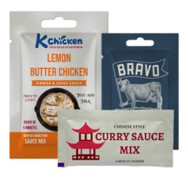 custom sachet packaging 