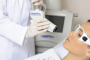 Fractional CO2 laser treatment in Dubai