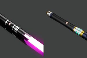 rgb lightsaber double bladed