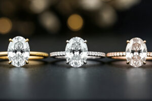 oval cut engagement rings