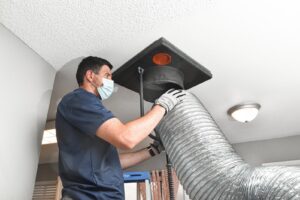 Negative Pressure Air Duct Cleaning in Lakeville