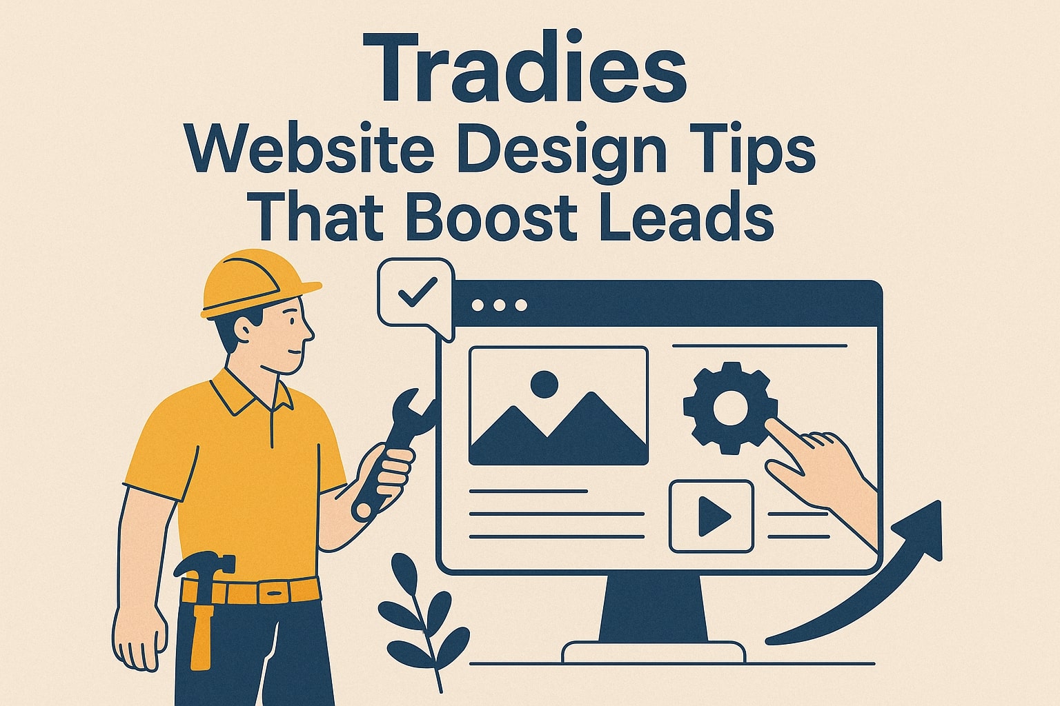 tradies website design