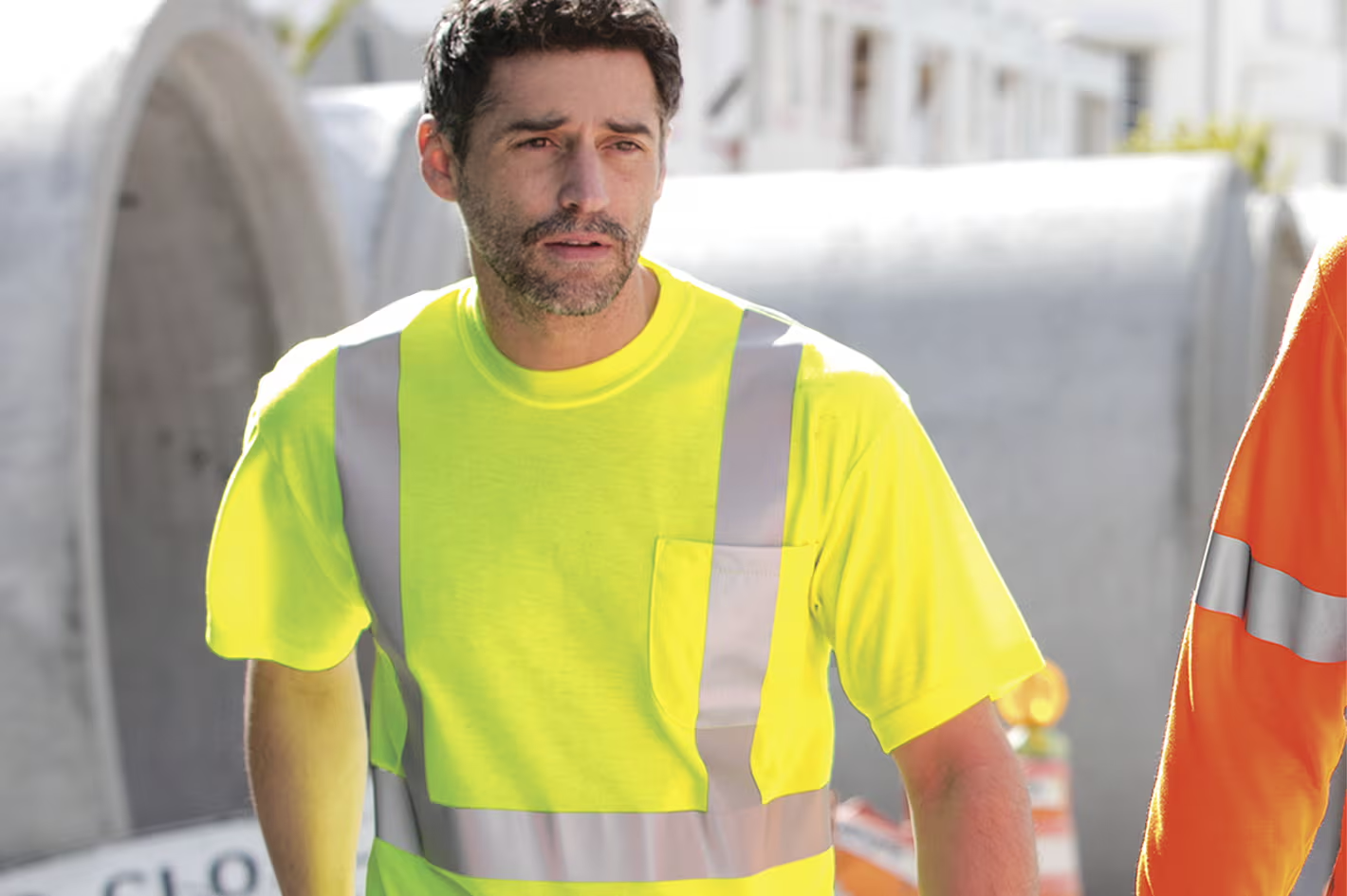 high-quality custom construction jackets