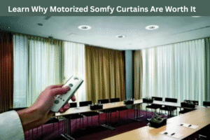Learn Why Motorized Somfy Curtains Are Worth It