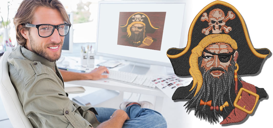 Convert Image to Embroidery Pattern