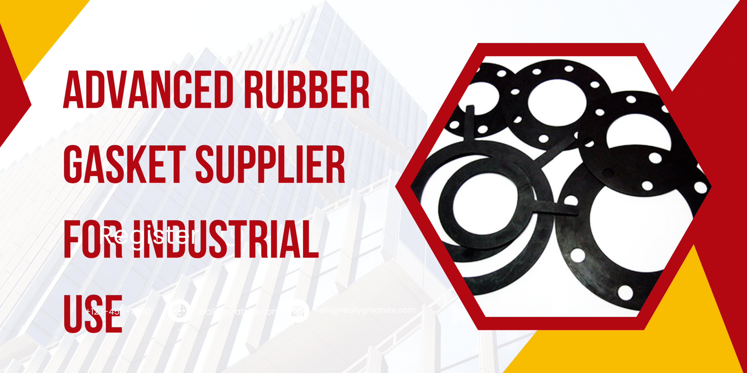 Advanced Rubber Gasket Supplier for Industrial Use