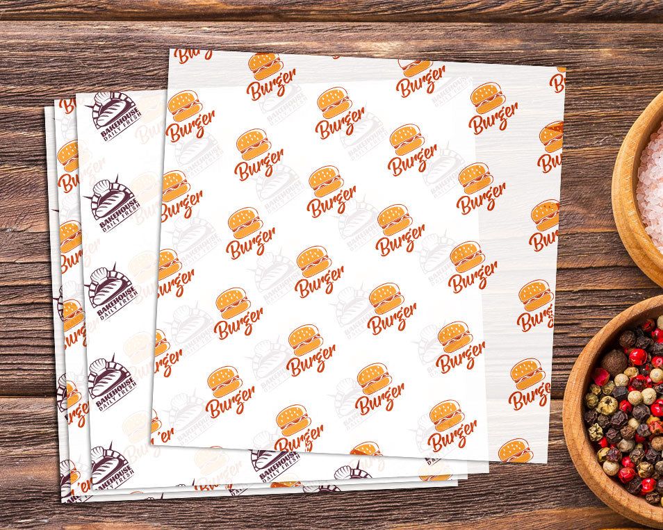 custom food paper liners