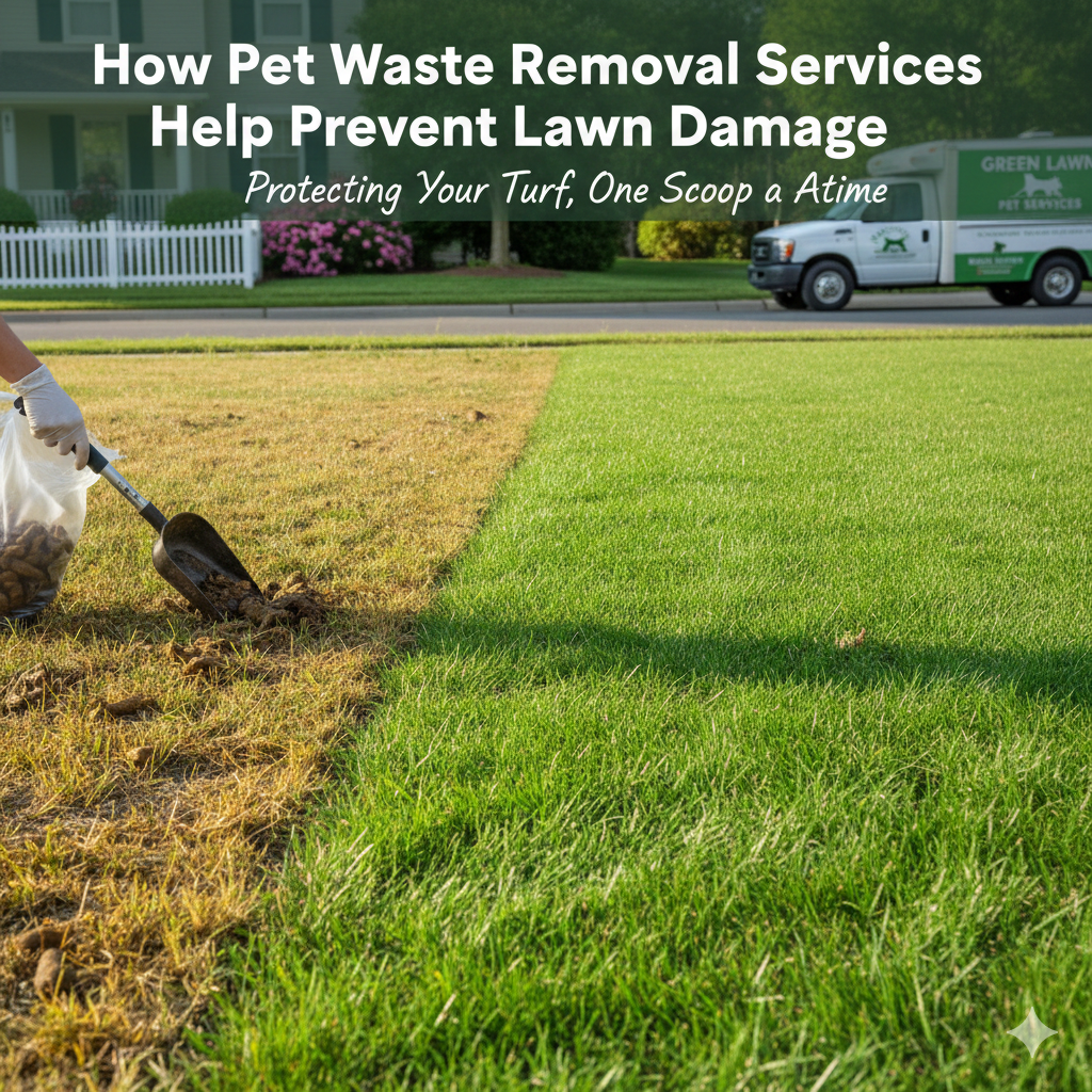 How Pet Waste Removal Services Help Prevent Lawn Damage