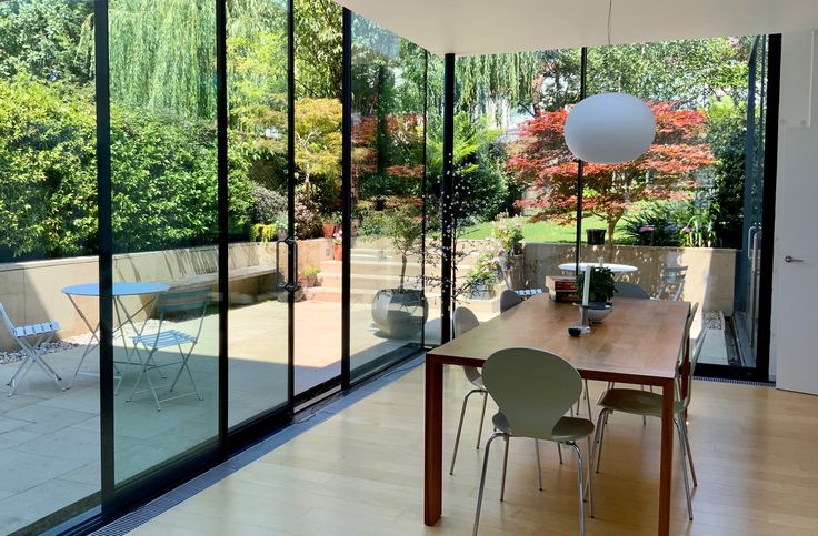 glass kitchen extension