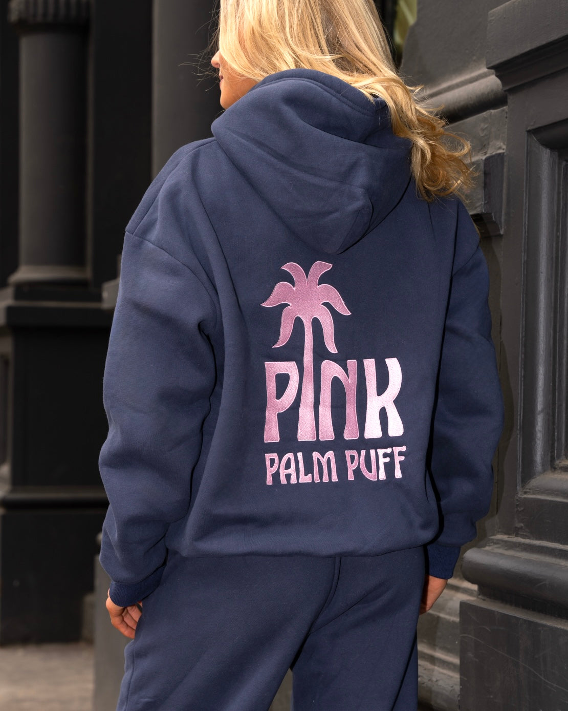 Pink Palm Puff | Soft Hoodies, Pajamas & Sweatpants for All