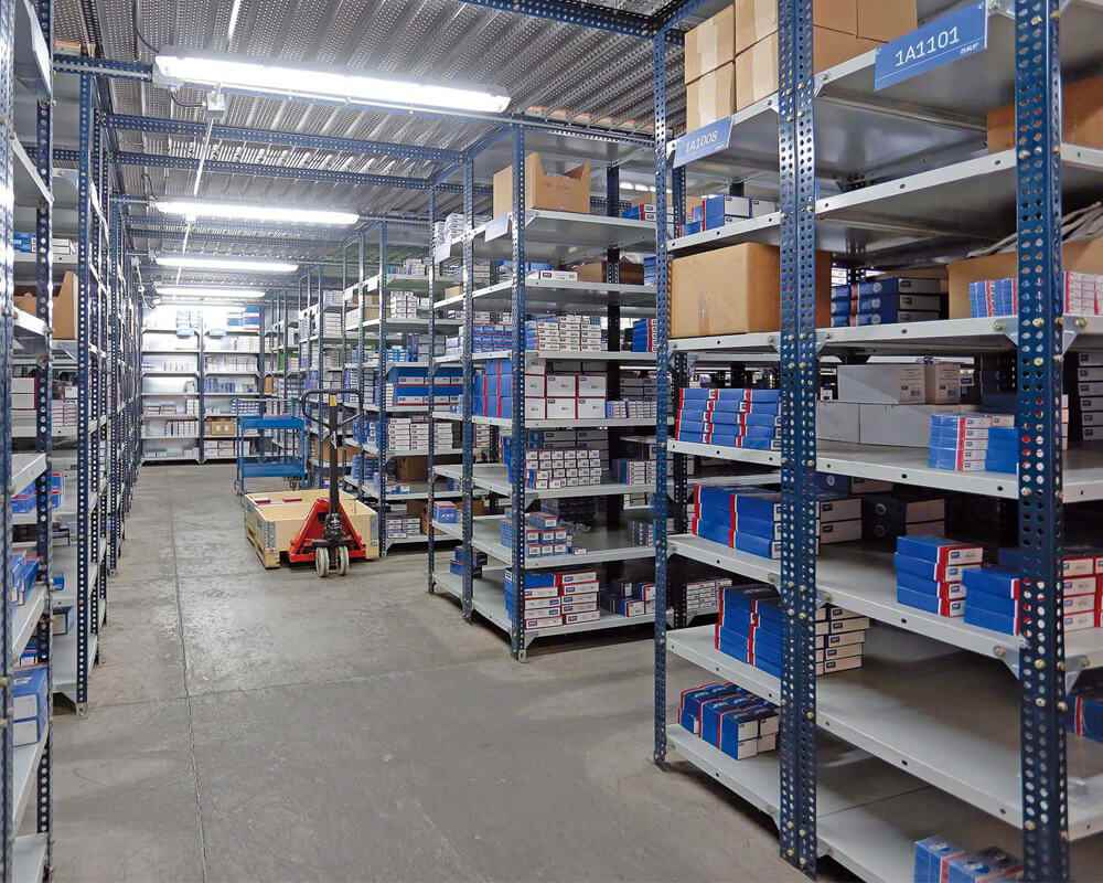 Slotted Angle Rack Manufacturers offering durable industrial storage racks.