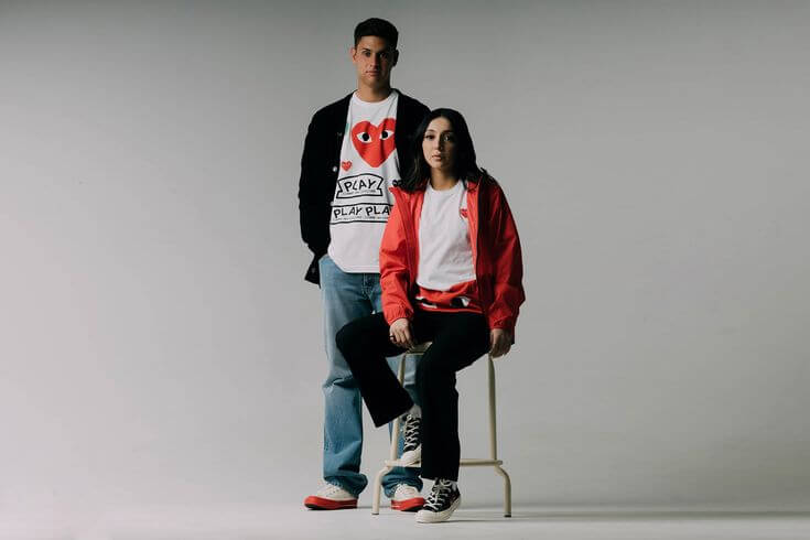 Comme des Garcons Front Side View