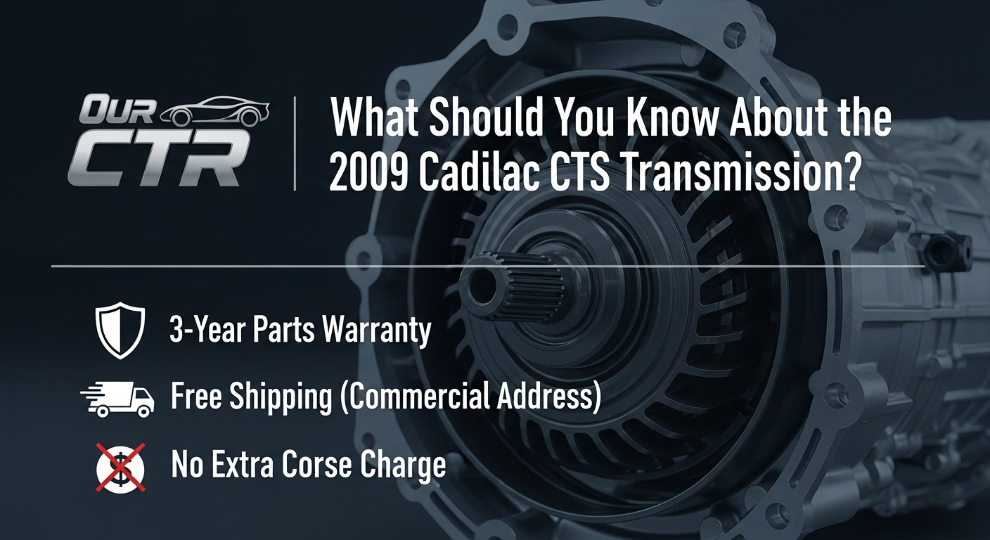 What Should You Know About the 2009 Cadillac CTS Transmission?