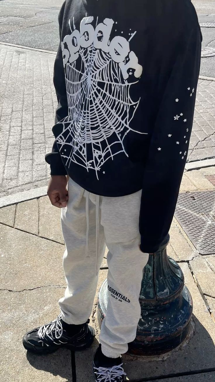 Spider Hoodie Front Side View