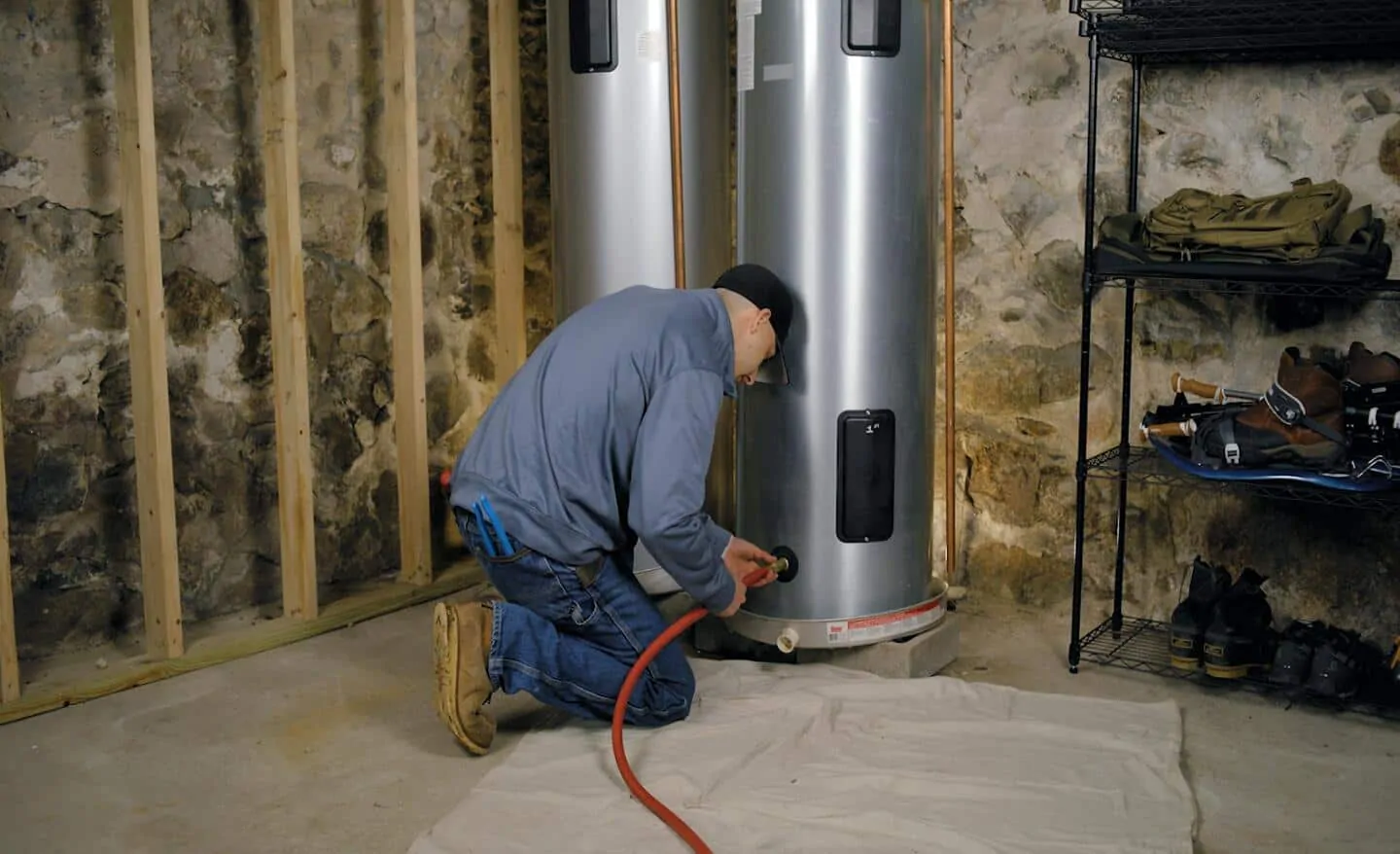 hot water tank service