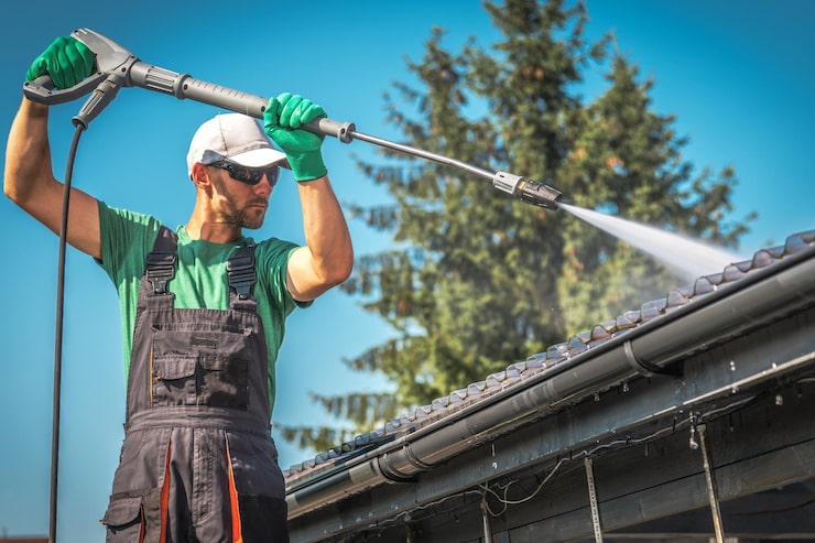 roof pressure washing