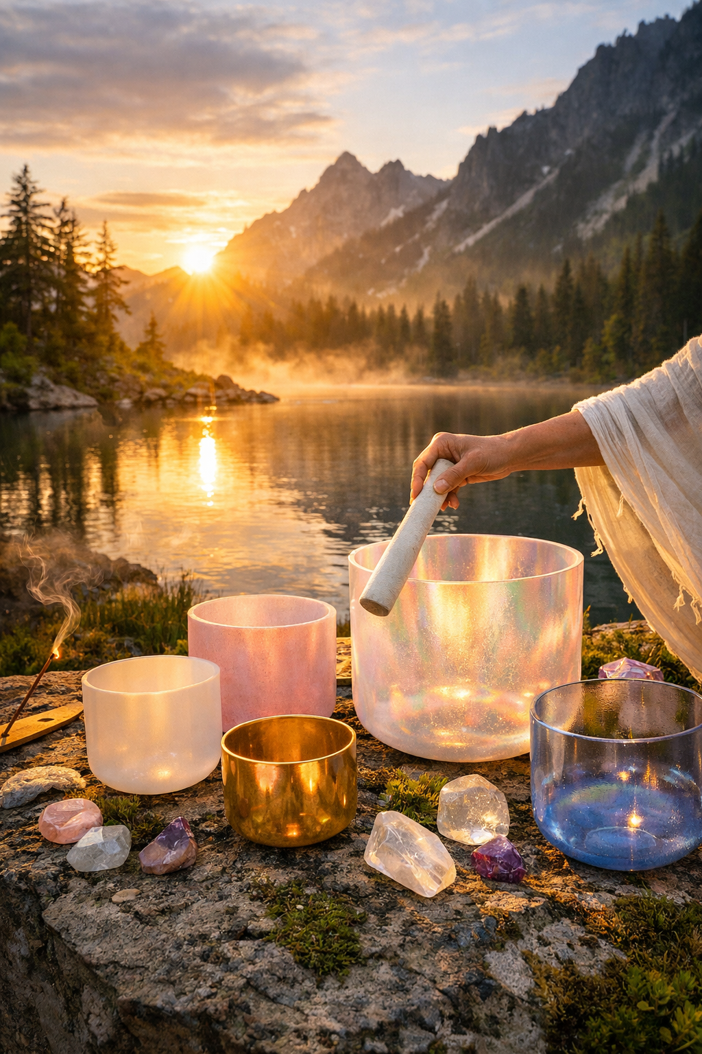 crystal singing bowls utah