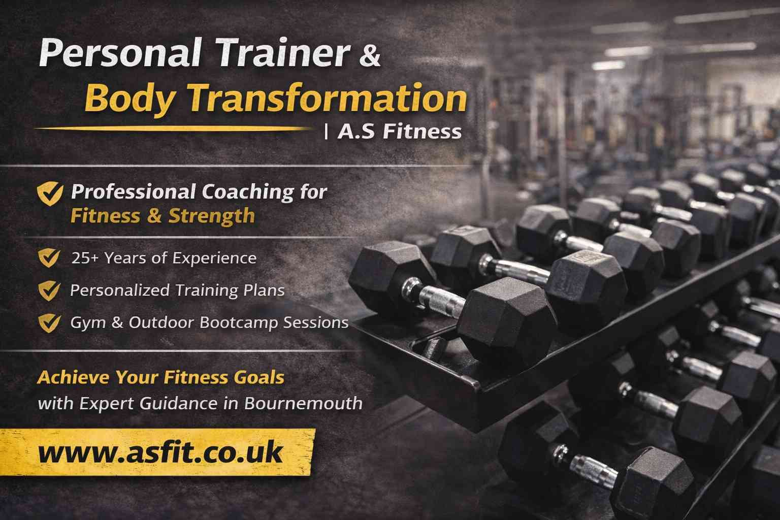 personal trainer bournemouth