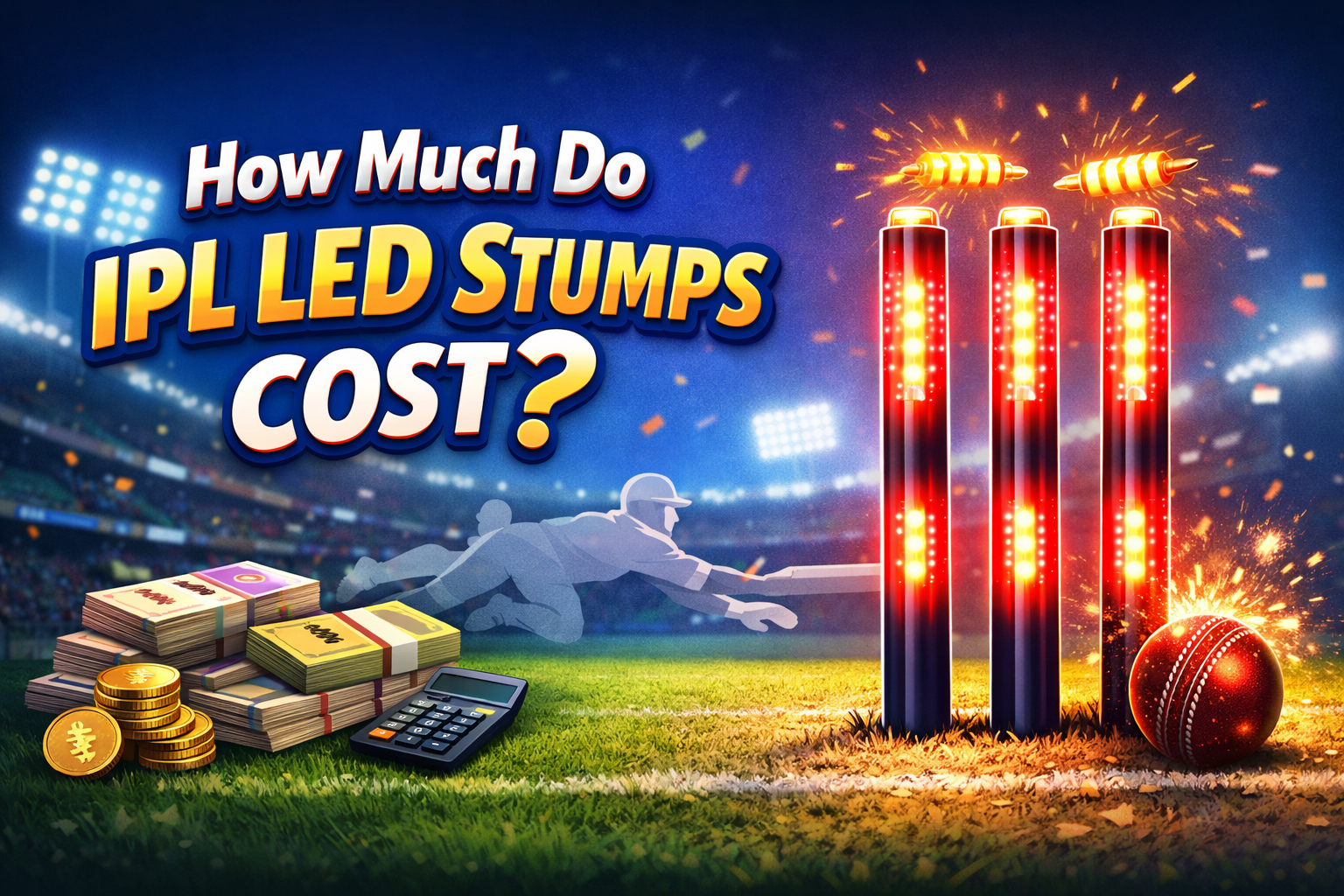 How Much Do IPL LED Stumps Cost