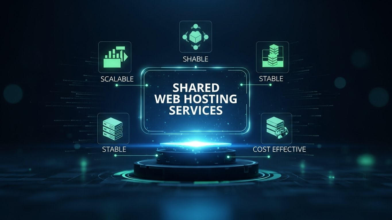 Shared Web Hosting Services Scalable, Stable & Cost Effective