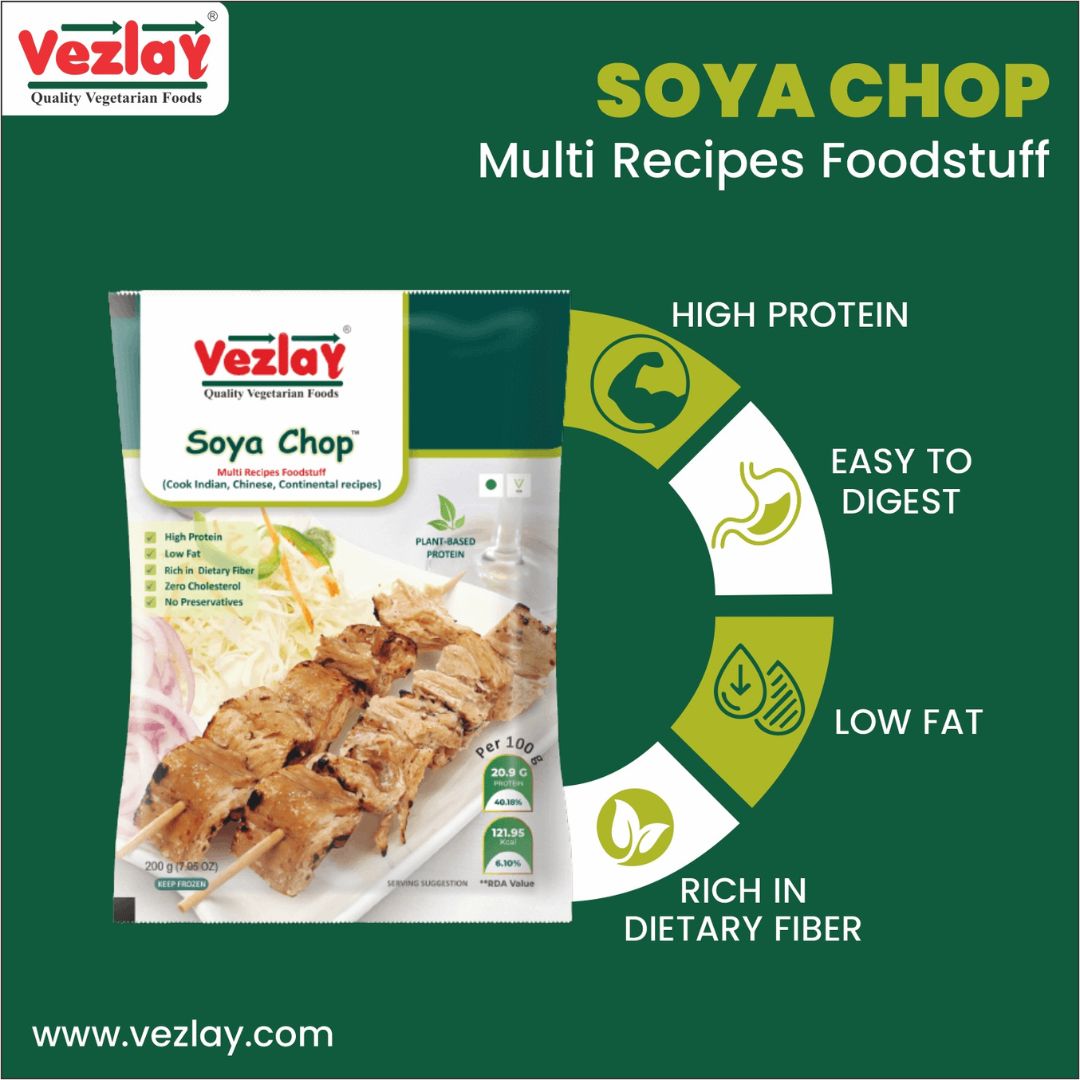 Vezlay Foods | Soya Chaap – Modern Indian Kitchens