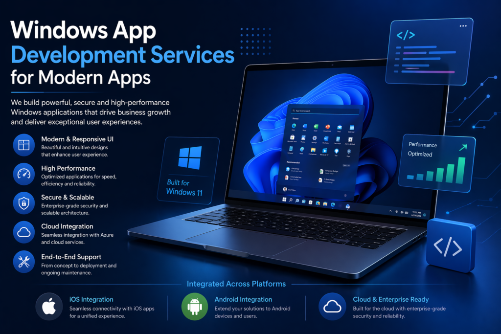 Windows app development services