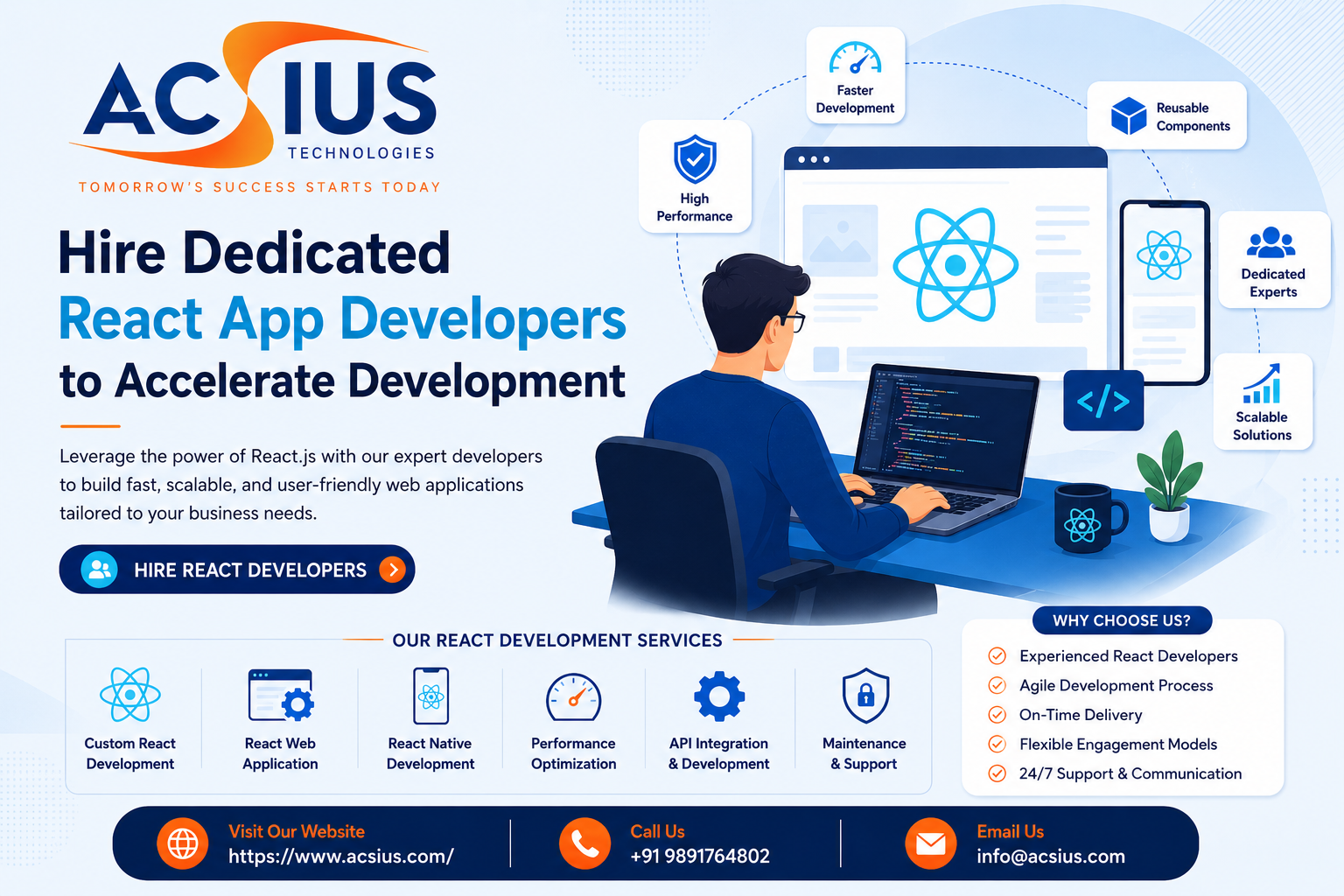 Hire Dedicated React App Developers